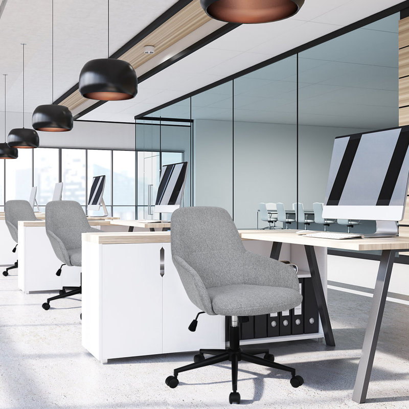 Mikado Living Linen Office Chair
