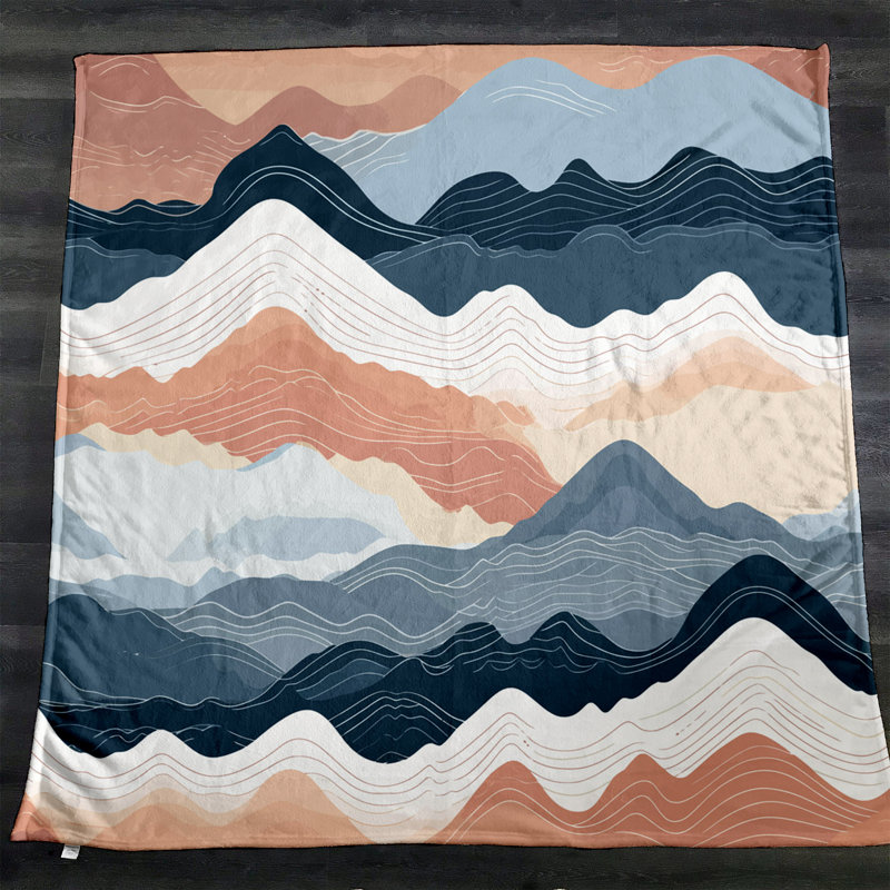 Throw Blanket, 68" W x 80" L