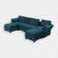 Canapé modulaire 6 pièces rembourré-1706783250