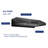 Hauslane Chef Series 30" Under Cabinet Range Hood - Black Stainless Steel, Pro Performance, Led Lights, Touch Controls, 3-Way Venting-80791020-80791019