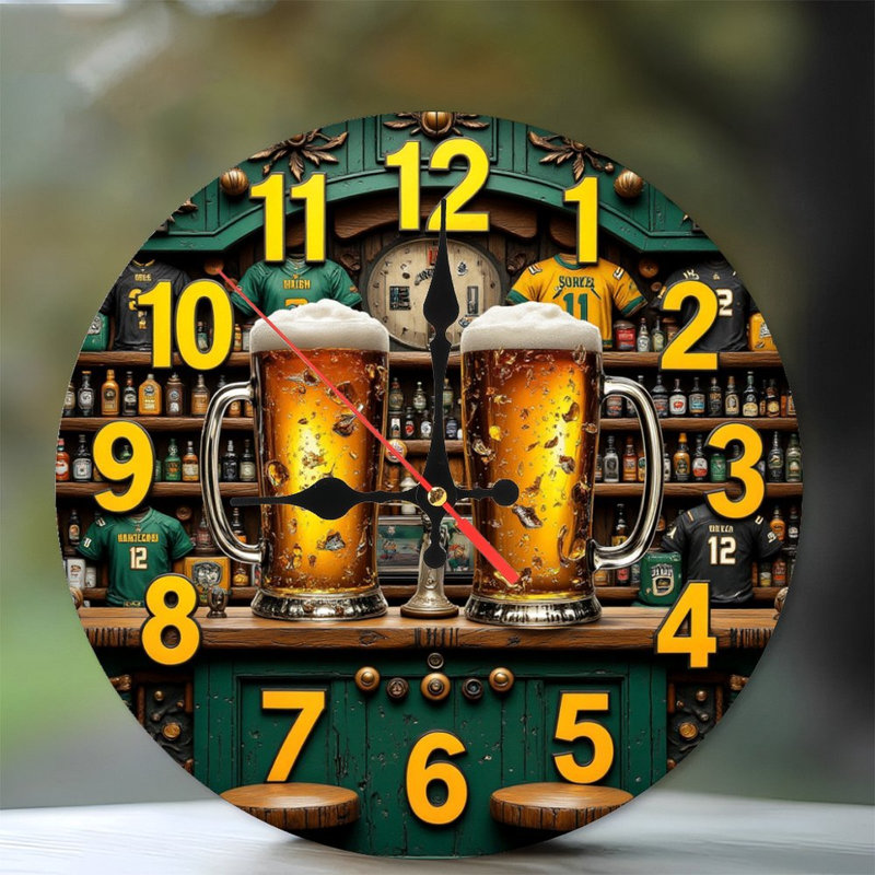 horloge à bière