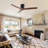 52" 3-Blades Flush Mount Wood Ceiling Fan without Light-1421584459-1421584463