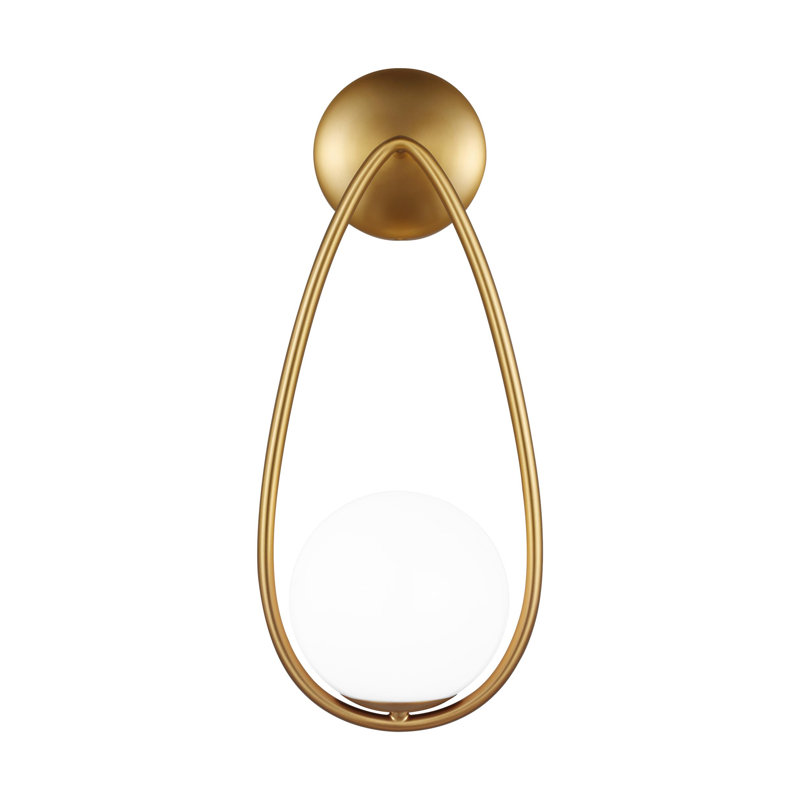 Galassia 1 - Light Bath Sconce, Burnished Brass