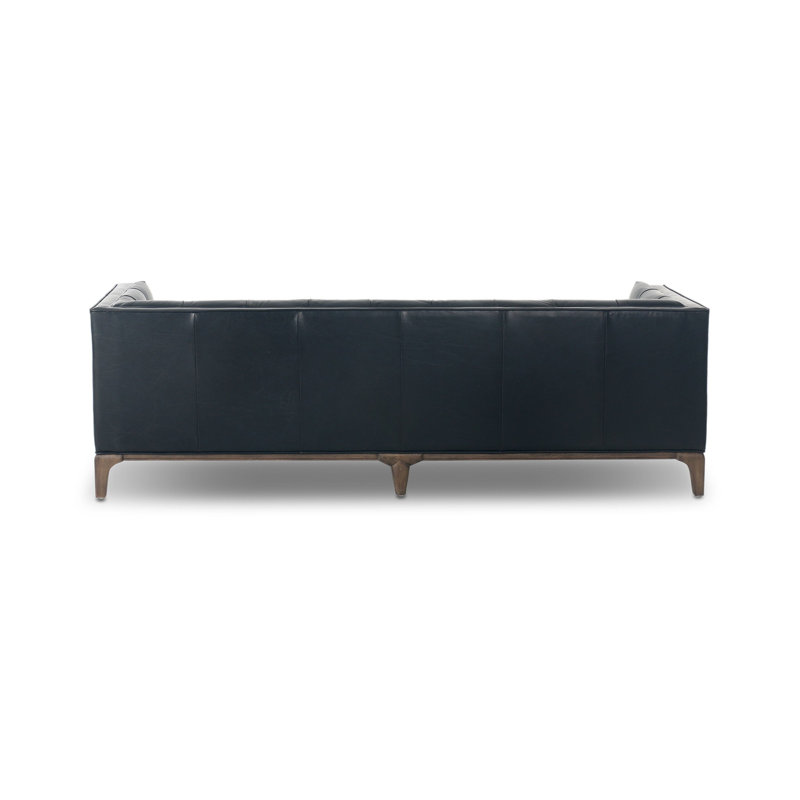 Dylan Sofa, Sapphire Olive Velvet, Aspen Gray