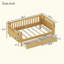 Lit plateforme en bois pour enfants, lit à profil bas en bois avec rails-1884929100-1884929103