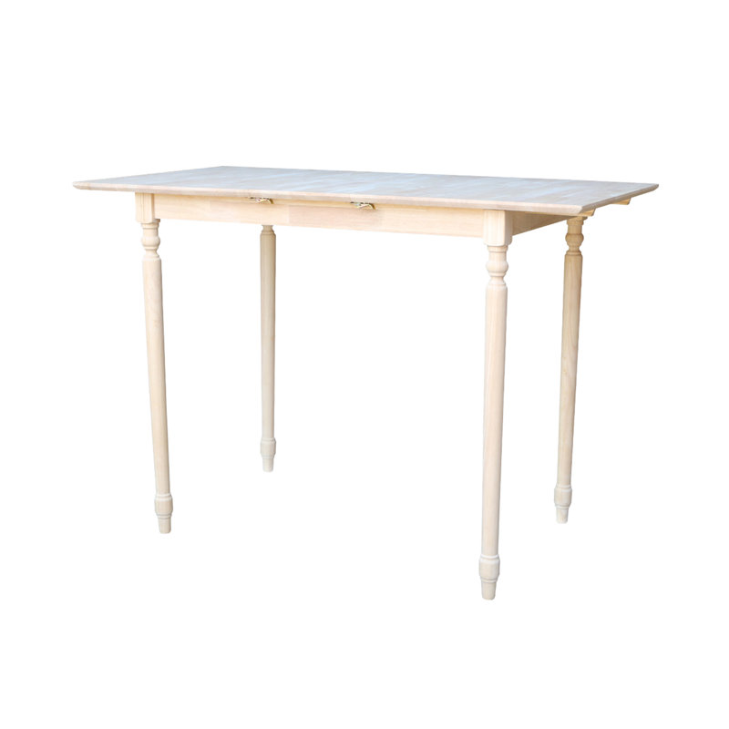 Ginna Extendable Solid Wood Dining Table