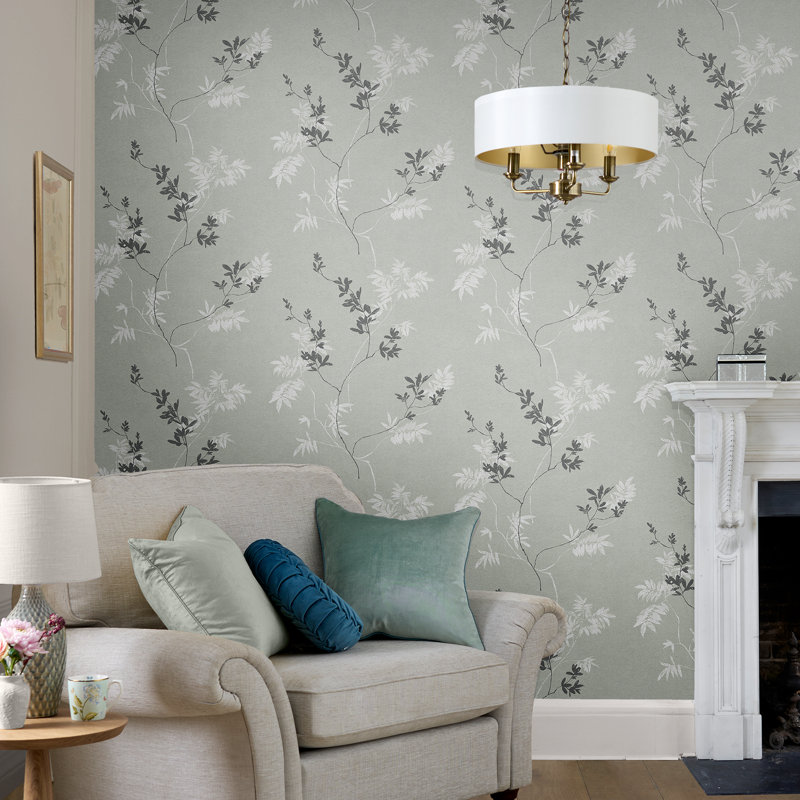 Mari Mineral Green Removable Wallpaper, Mineral Green