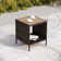 Outdoor Wicker Patio Side Table