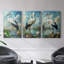 Aviary Study  Series  XXXIV  -Premium Gallery Wrapped Canvas Set -Ready to Hang-102399079