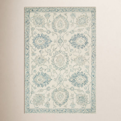 Aden Hand-Hooked Wool Oriental Rug