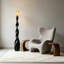 Lampes sur pied en plastique noir