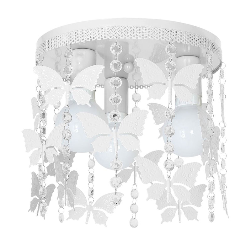 Jasinski Flush Mount, White