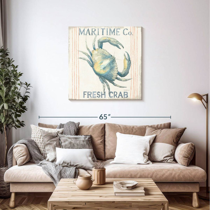 Plaque murale Kema Floursack Nautical Square III, H 36 po x l 36 po