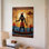 «Wall Art Canvas Voici la description du produit et optimisation du Seo pour votre bateau Ra Sun God»