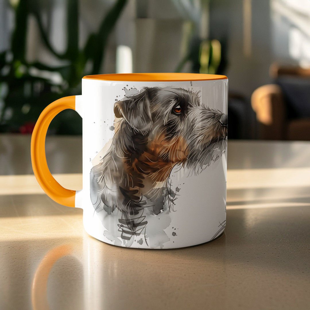 Watercolor Jack Russell Terrier Art 11oz Coffee Mug