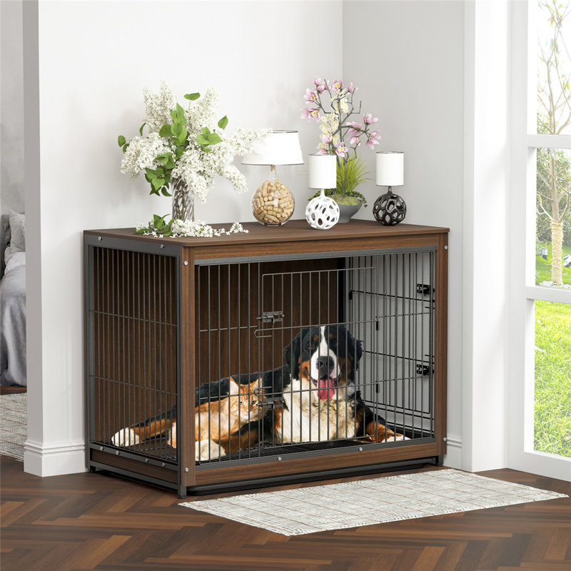 Caisse pour animal Wanston, Grand (H 30 po x l 38,38 po x P 23,23 po)