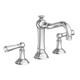 Jacobean Widespread Bathroom Faucet with Drain Assembly