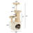  PETMAKER 4-Tier Cat Tower with Scratching Post