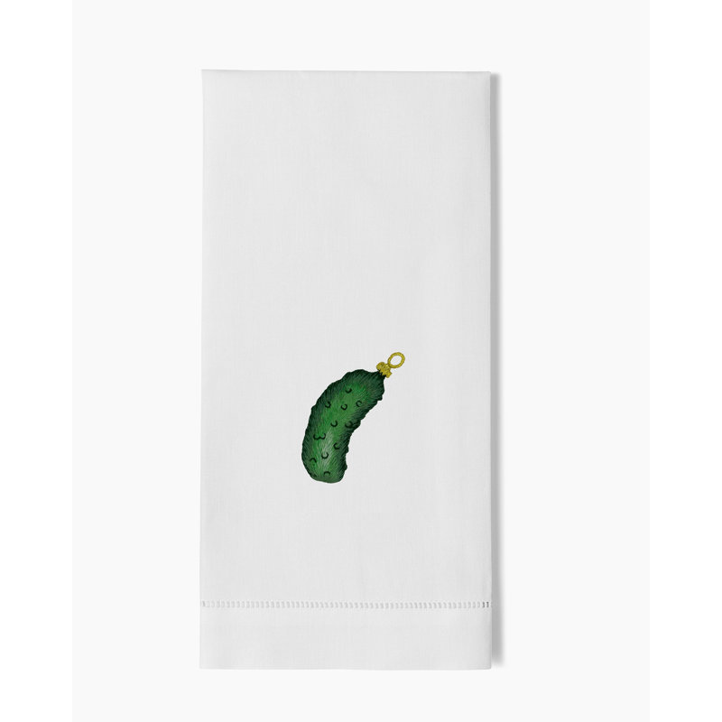 Pickle Ornament Towel