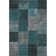 Premium Machine Washable Prisco Teal Rug