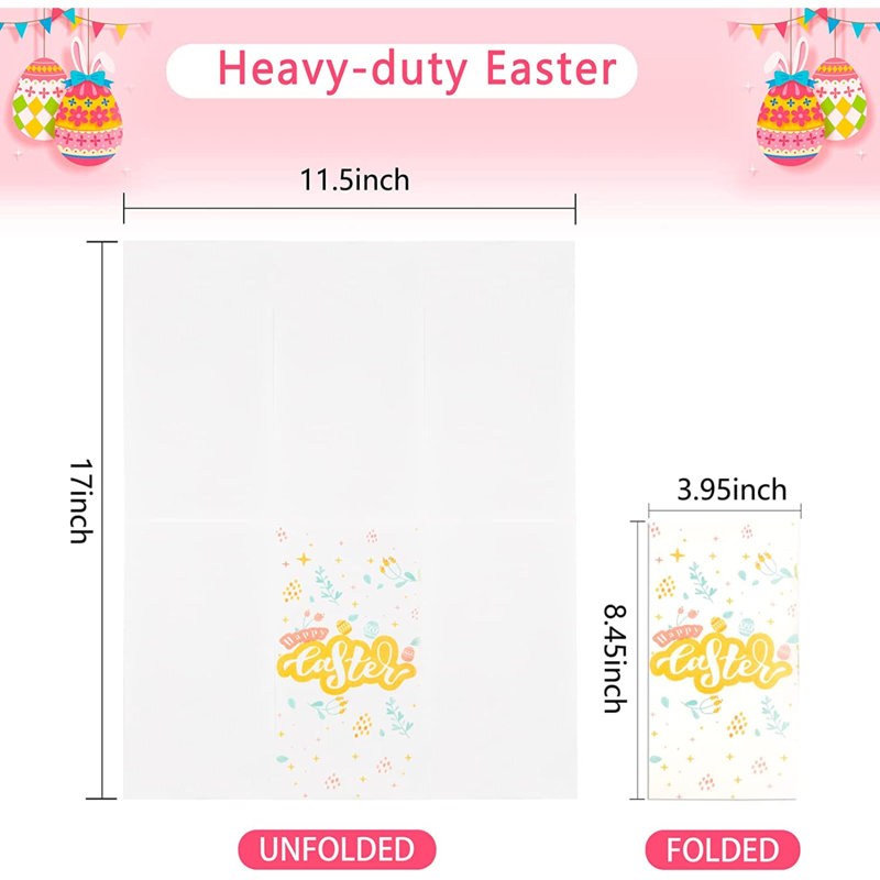 Serviettes jetables pour 50 invités