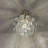 1 - Light Dimmable Crystal Empire Chandelier  With Gold Finish