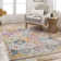 Sterne Machine Woven Beige/Blue/Orange/Pink/Teal/Yellow Indoor Rug