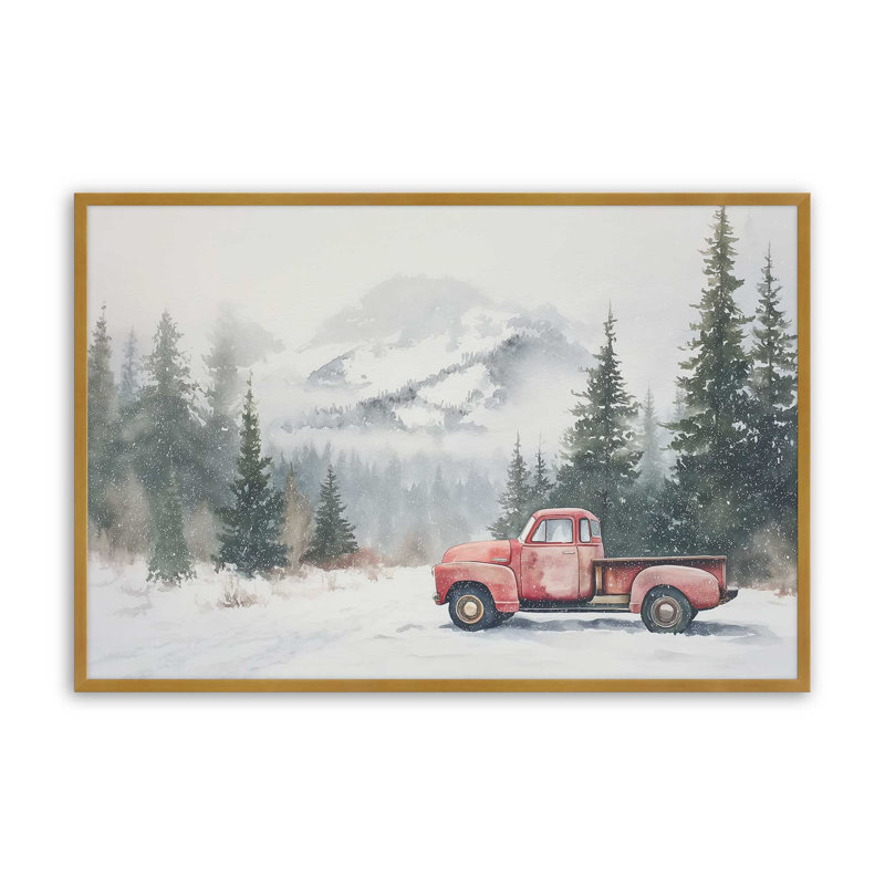 Impression d'art Frosted Haul, Or poli, 18 po x 24 po