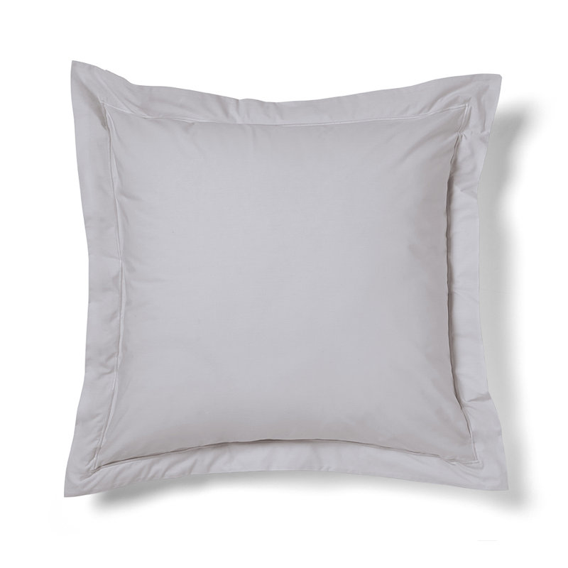 Hazelanne Solid Colour Duvet Cover with Pillowcases Included, Light Grey, 220 x 240cm Duvet Cover