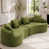 Rembourrage en mousse verte