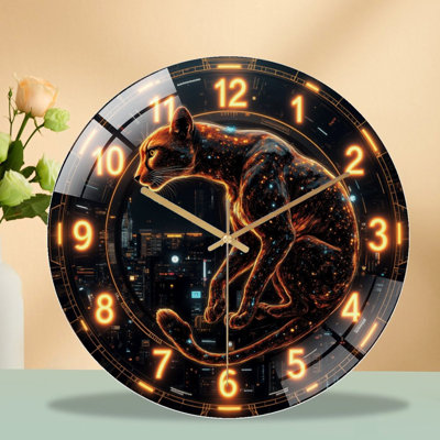 Horloge murale cosmique 12 po