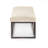 Roux Polyester Upholstered Bench