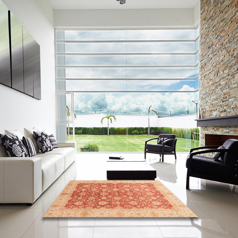 Abstract Indoor Rug, Square 3'