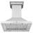 24" Zline Crownsound™ducted Vent Wall Mount Range Hood with Built-in Bluetooth Speakers-88507035