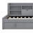 Upholstered Daybed With Trundle, Storage Shelves, USB & Outlet-1238189100