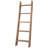 4.5 ft Wall-Leaning Wooden Blanket Ladder – Rustic Farmhouse Throw & Quilt Holder with 5 Rungs-1583393696