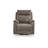 Mead Power Recliner Chair, Heat, Massage, 35 Inch Faux Leather-108208189