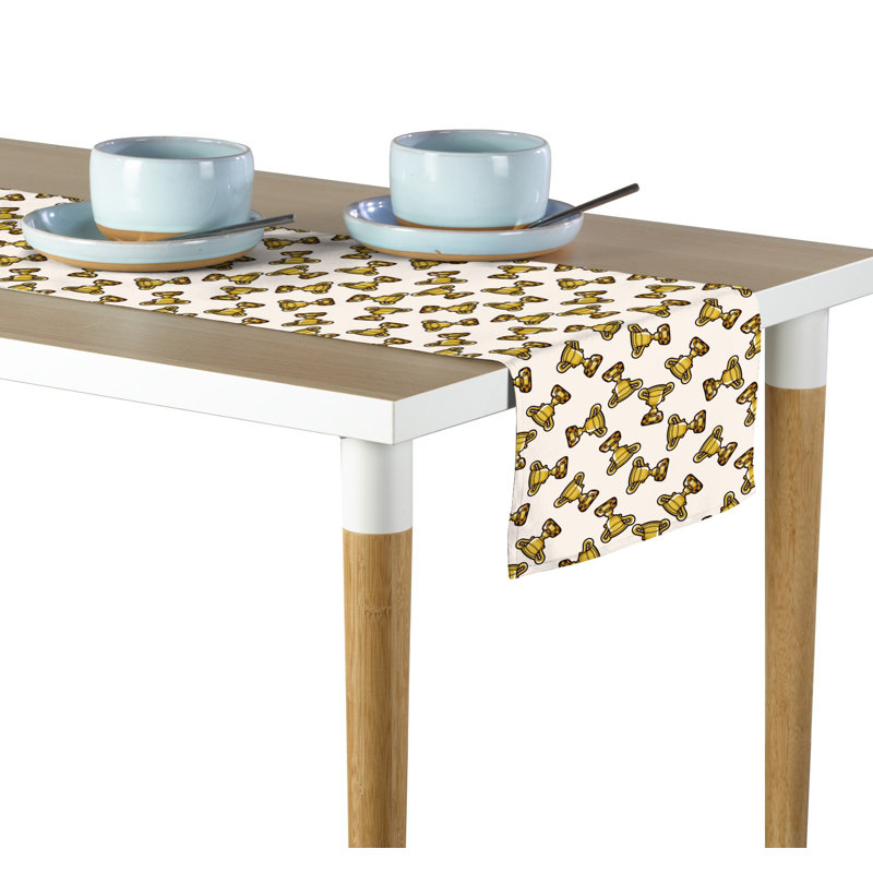 Smithee Geometric Table Runner, 72" x 12"