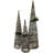 Christmas Lighted Tree Decorative Accent