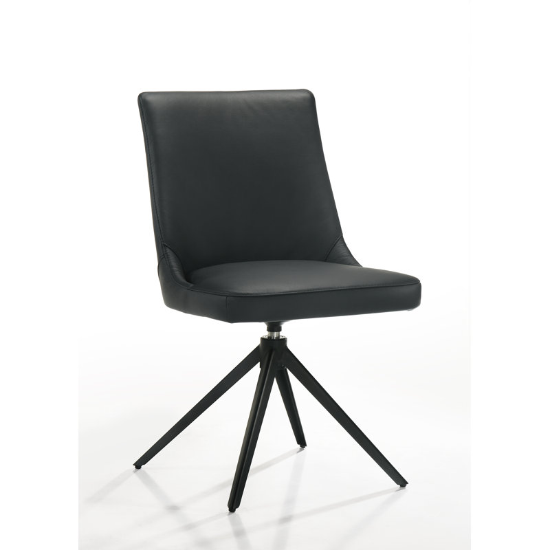 Chaise de salle à manger Mila, Noir