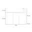 Aquarium blanc rectangulaire minimaliste-105858116