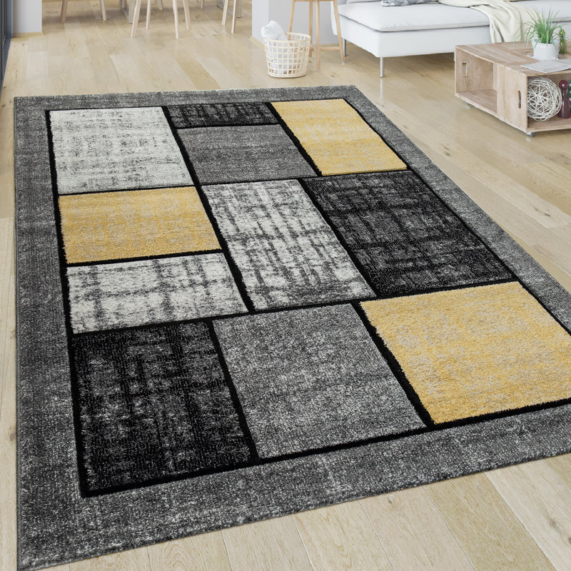 Swann Abstract Area Rug, Rectangular 120 x 170cm