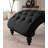 Classical Velvet Recliner Chair With Button Tufting & Silver Nailhead Trim-1534393568