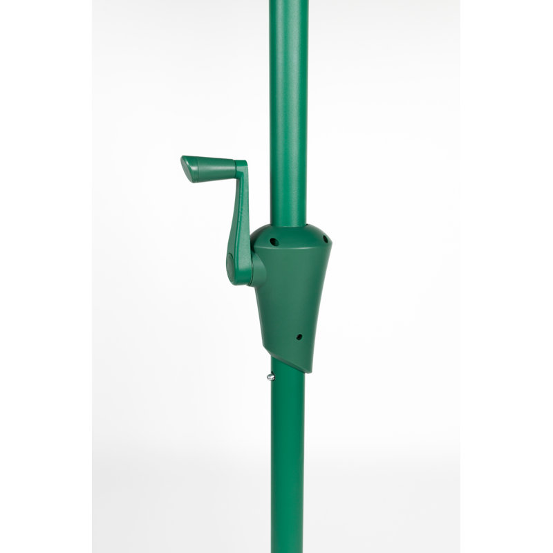 Outdoor Umbrella 98'' W Umbrella, Green