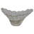 Hand-Blown Glass Pleated Organic Shaped Bowl