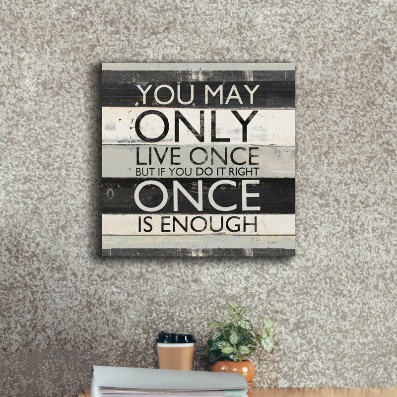 Toile épique «Zephyr Quote 1» par Mike Schick, graffiti épique, 18 po x 18 po