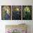 Peacock  Series  L  -Premium Gallery Wrapped Canvas Set -Ready to Hang-102398732