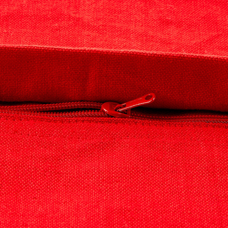 Red and Black Gingham Check Cotton Pillow Covers Set of 4