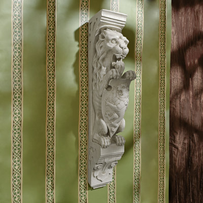 Sculpture murale Manor Lion