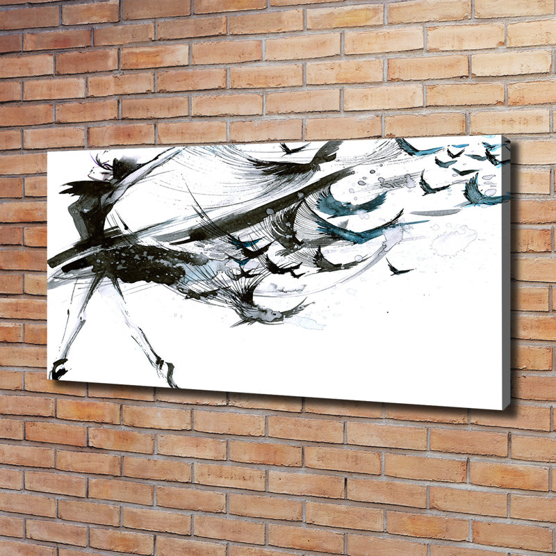 Ballerina - Wrapped Canvas Print